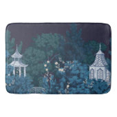 幻想的な月に照らされたガーデンズチノワズリー バスマット (正面)