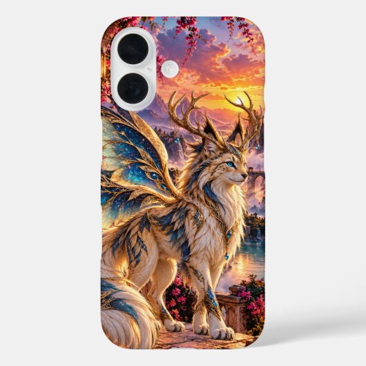 幻想的な月デザイン Case-Mate iPhoneケース (裏面)