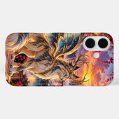 幻想的な月デザイン Case-Mate iPhoneケース (裏面 (横))
