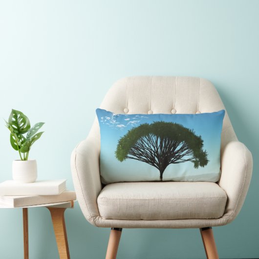 幻想的な木 ランバークッション (椅子)
