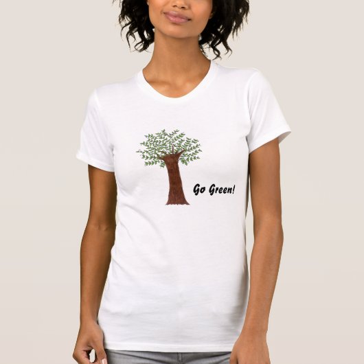 幻想的な木 Tシャツ (正面)