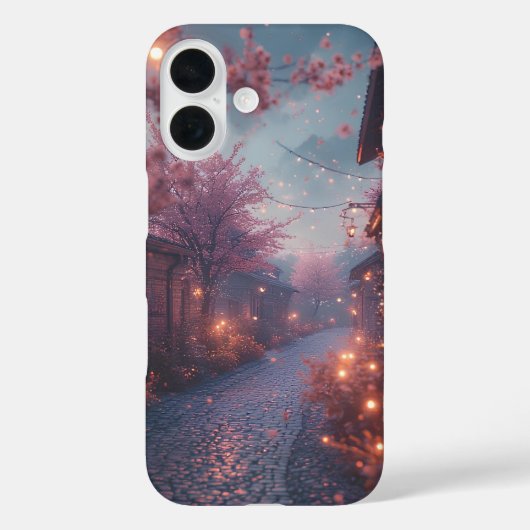 幻想的な桜並木 Case-Mate iPhoneケース (裏面)