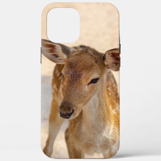 幻想的な森のシカの写真 Case-Mate iPhoneケース (裏面)