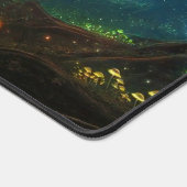 幻想的な森林地帯の影 デスクマット (コーナー)