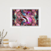 幻想的な森。 ポスター (キッチン)