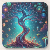 "幻想的な森 – 架空の旅" コースター (正面)