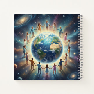 "幻想的な森 – 架空の旅" ノートブック