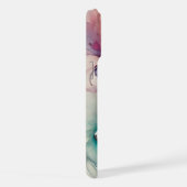 幻想的な水彩猫 iPhoneケース (右側面)