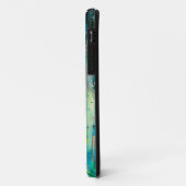 幻想的な水彩画のアブストラクトな女性の肖像画 Case-Mate iPhoneケース (裏面/左)