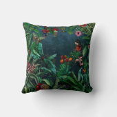 幻想的な深夜雨林 クッション (裏面)