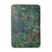 幻想的な深夜雨林 バスマット (正面縦)