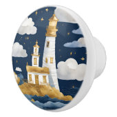 幻想的な灯台 セラミックノブ (右)