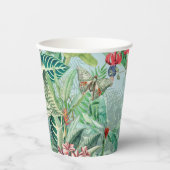 幻想的な熱帯雨林の楽園 紙コップ (正面)
