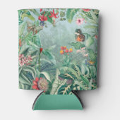 幻想的な熱帯雨林の楽園 缶クーラー (正面)