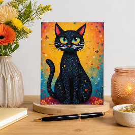 幻想的な猫 ポストカード