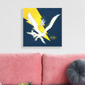 幻想的な獣たちサンダーバード キャンバスプリント (インサイチュ (リビング))