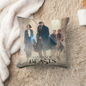 幻想的な獣とそれらを見つける場所™シティフォグ クッション (ブランケット)