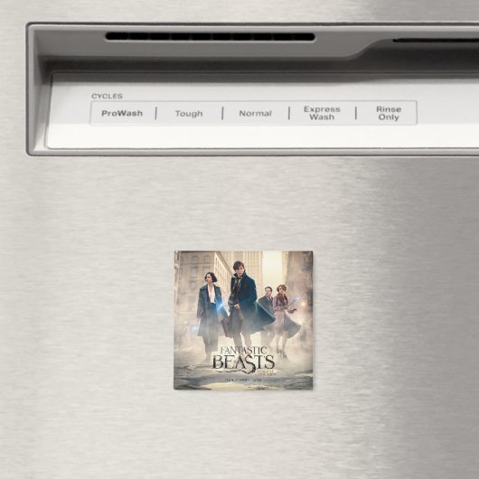 幻想的な獣とそれらを見つける場所™シティフォグ マグネット (インサイチュ (食洗機))