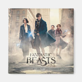 幻想的な獣とそれらを見つける場所™シティフォグ マグネット (正面)