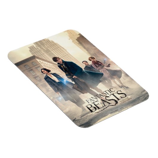 幻想的な獣とそれらを見つける場所™シティフォグ マグネット (右側)