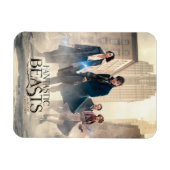 幻想的な獣とそれらを見つける場所™シティフォグ マグネット (横)