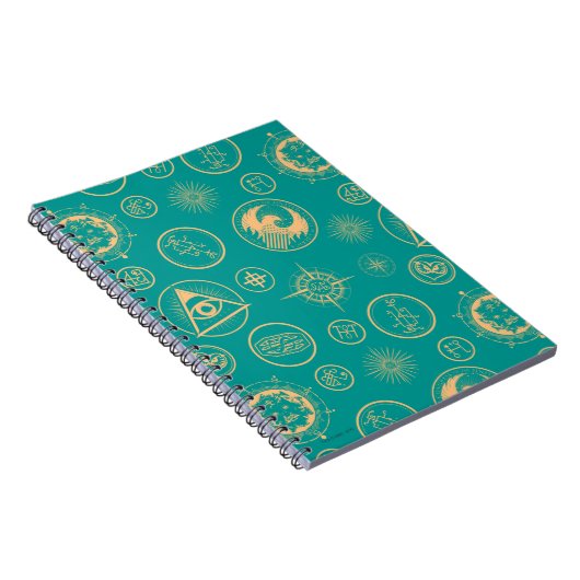 幻想的な獣とそれらを見つける場所™パターン ノートブック (右側)