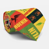 幻想的な獣のヴィンテージパターン ネクタイ (ロール)