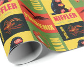 幻想的な獣のヴィンテージパターン ラッピングペーパー (ロールコーナー)