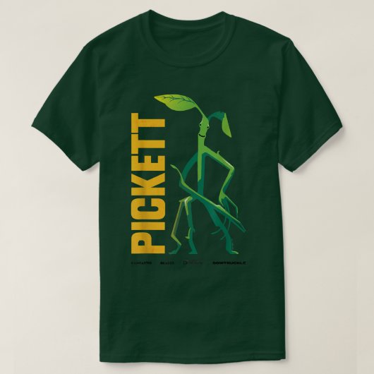 幻想的な獣3 Pickett the Bowtruckle Tシャツ (デザイン正面)