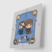 幻想的な獣：グリンデルワルトの罪™ スクエア壁時計 (傾斜)