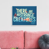 幻想的な獣 – 奇妙な生き物はない キャンバスプリント (インサイチュ (リビング))