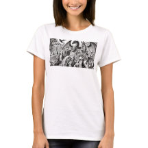 幻想的な生き物の集まり