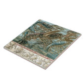 幻想的な生き物を魅了するアールヌーボー・セダー タイル (側面)