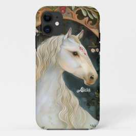 幻想的な白馬 iPhone 11 ケース