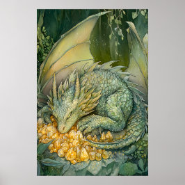 幻想的な眠れる竜の結晶 ポスター