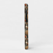 幻想的な秋のハリネズミとキノコの模様 Case-Mate iPhoneケース (裏面/左)