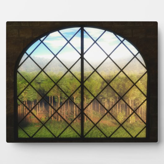 幻想的な縁ど人:妖精の土地のプラーク フォトプラーク (正面)