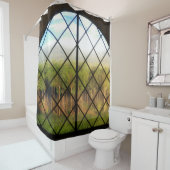 幻想的な縁ど:フェアリーのランドシャワーカーテン シャワーカーテン (インサイチュ)