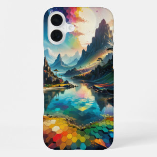 幻想的な美しい風景 iPhone 16 PLUSケース