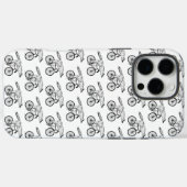 幻想的な自転車に乗る狐のアートプリント Case-Mate iPhoneケース (裏面 (横))