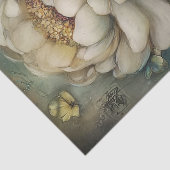幻想的な花とトンボのエフェメラデコパージュ 薄葉紙 (詳細)