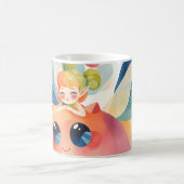 幻想的な花園の妖精 コーヒーマグカップ (中央)