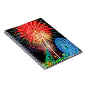 幻想的な花火ノート ノートブック (右側)