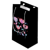 幻想的な花 スモールペーパーバッグ (裏面アングル)