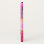 幻想的な花 ピンク 黄色 紫 Case-Mate iPhoneケース (裏面/左)