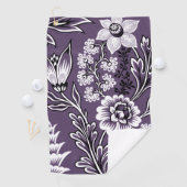 幻想的な花（プラム）ファインアート ゴルフタオル (インサイチュ)