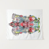 幻想的な芸術の尺度 タペストリー (正面(横))