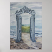 幻想的な華美ランドスケープPosへの夢のような出入り口 ポスター (正面)
