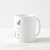 幻想的な虫のギフト、虫をテーマにした コーヒーマグカップ (正面右)