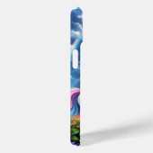 幻想的な虹のユニコーン花風景 Case-Mate iPhoneケース (裏面 / 右)